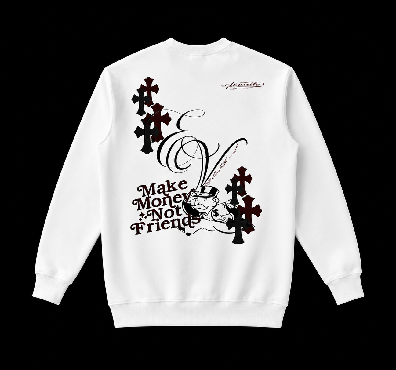 Ev - White Sweatshirt